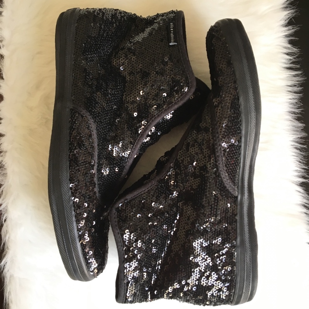 Sequined Alice + Olivia for Keds